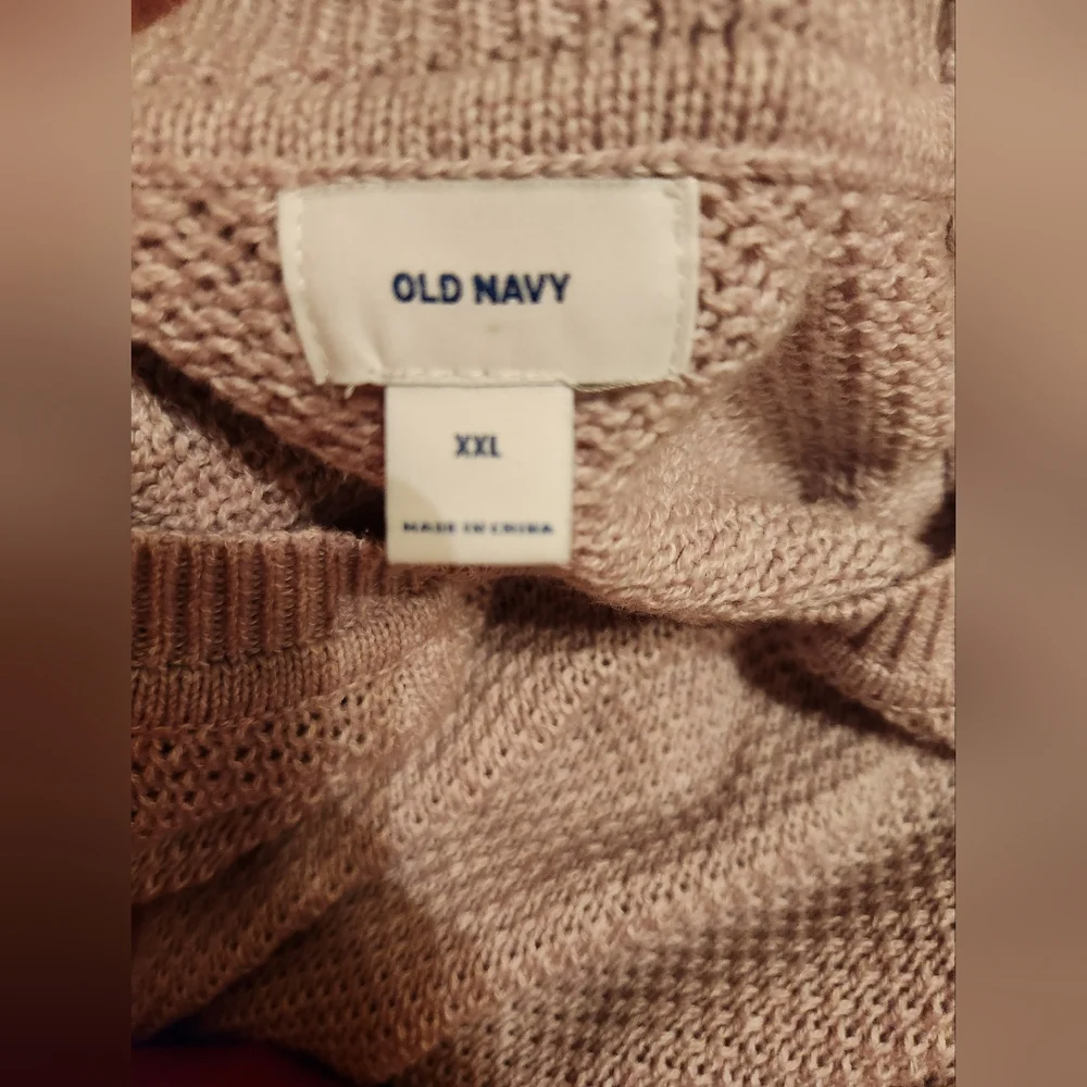 Old Navy Lilac knitted sweater Size XXL - Picture 2 of 7